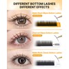 NAGARAKU Bottom Flat Ellipse Eyelash Extensions, 5TH GEN AIR SERIES