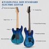 Ktaxon 39 Inch Electric Guitar, Full Size Solid Body H-H