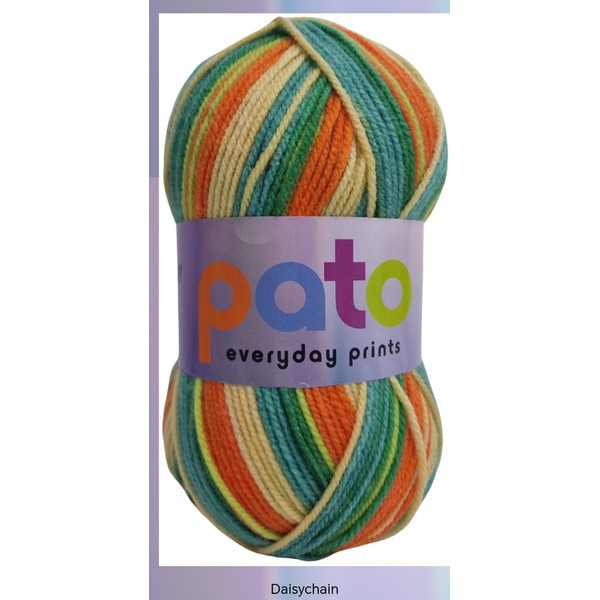 Pato Everyday Double Knitting Yarn Cygnet Prints 5 Balls x