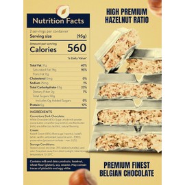 BARBEE Dubai Chocolates, Handmade Belgian Chocolate – Hazelnut White Chocolate Flavour With Creamy & Crunchy Knafeh Centre, No Palm Oil, 6.7 oz (190g)