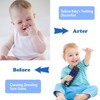 ERSIHUA 2Pcs Silicone Teething Toys, TV Remote Control Shape Teethers