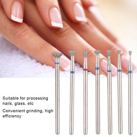 Nail Drill Bits, 5pcs Nail Art Silicone Polisher Nail Grinders Drill Bits, Multi Functional Nail Art Electric Manicure Grinding Head Tool, Nail Art Decoration Tool for Home Salon