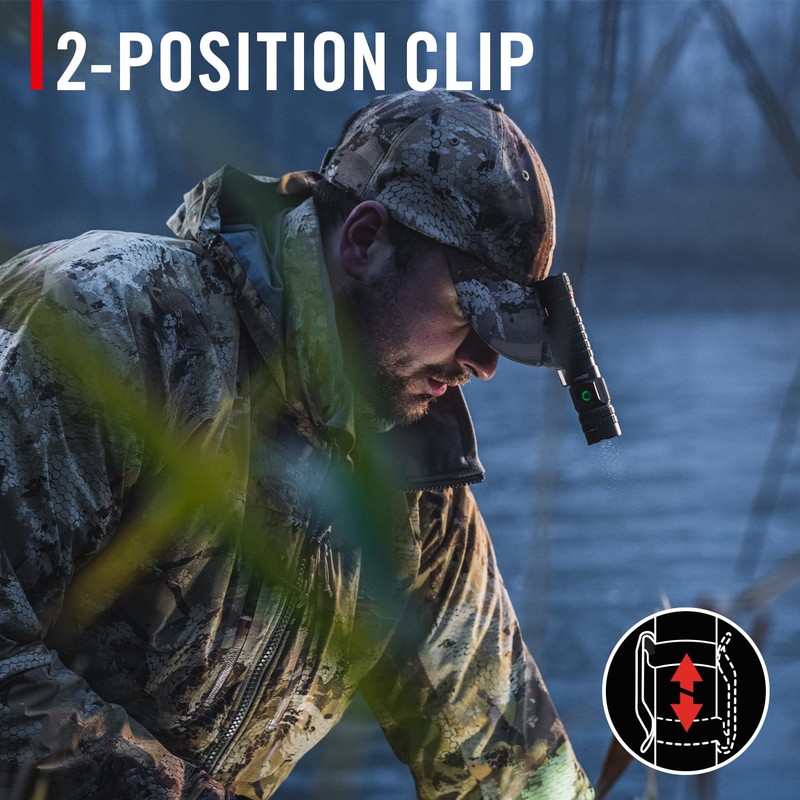 COAST PX200R 2000 Lumen Rechargeable LED Flashlight, TWIST FOCUS, USB-C,