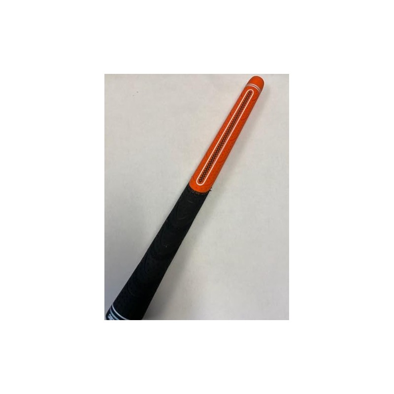 Tacki-Mac Dual Molded II Grip (Bright Orange/Black, Jumbo) Golf