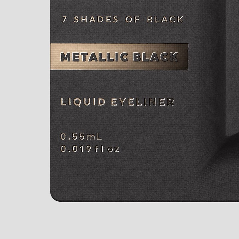UZU By Flowfushi Seven Shades of Black [Metallic Black] Liquid
