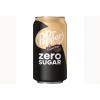 Dr Pepper Cream Zero Sugar Soda, 12oz Cans, 12 Pack