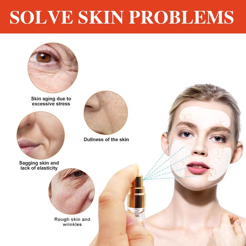 Kollagen Gesichtsmaske, Collagen Löslicher Film, Collagen Löslicher Film,Anti Aging Maske