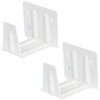 Cutelec Center Support Bracket 2 Pack White Color for 2"