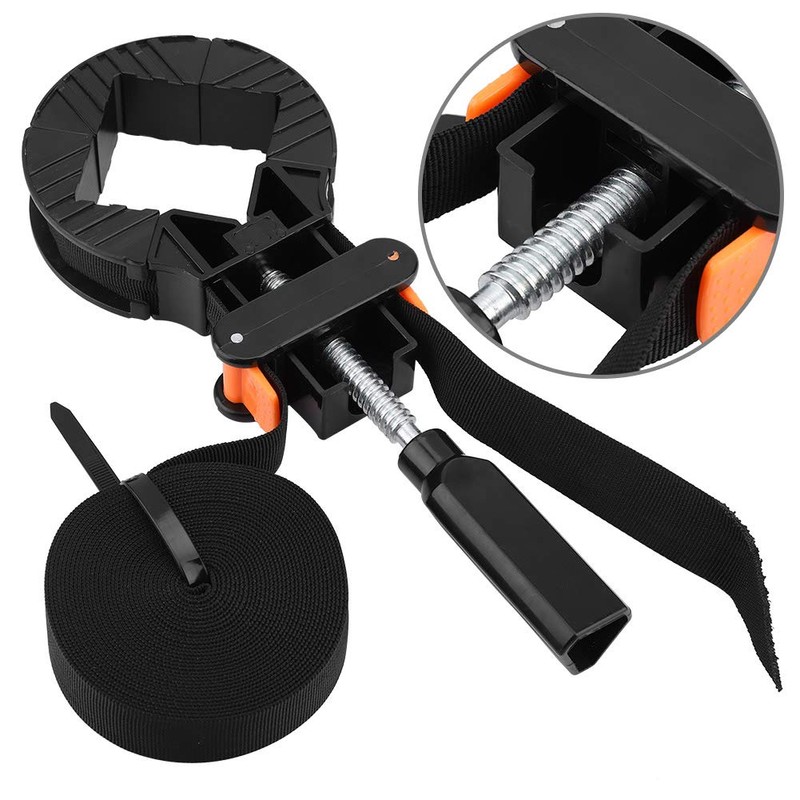 Band Strap Clamp, 6M Adjustable Corner Clamp Band Strap 4