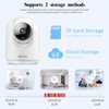 OOSSXX (2.7K Resolution) 2-Way Audio Indoor Security Camera Video Baby