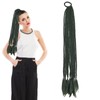 Traziewell Synthetic Hair for Braiding Green Braids Hair Extensions for Braiding Jumbo Braiding Hair Extension Synthetic Girls Hair Accessories 2606