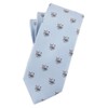 Corbatas para hombre, diseño de animales, bordadas, informales, hechas a
