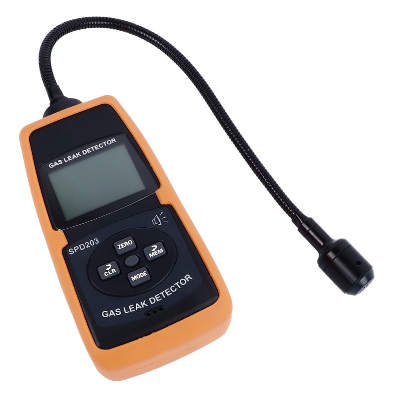 Combustible Gas Leak Detector LCD Digital Gas Leakage Audible Visual