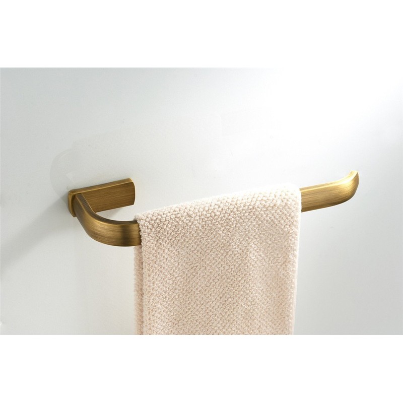 Bathfirst Towel Ring Holder 29.5 CM/11.6 Inchs Brass Golden for
