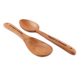 NOVICA Serving Utensils Serveware From India 'Happiness Is Homemade'