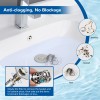 Hibbent 3 in 1 Bathroom Sink Plug Stopper Wash Basin