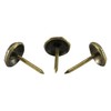 Decotacks Hammered Upholstery Nails/Tacks 7/16" - 100 Pcs [Antique Brass