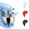 Flour Funnel for KitchenAid Stand Mixers, Clip-On Food-Grade Silicone Pouring