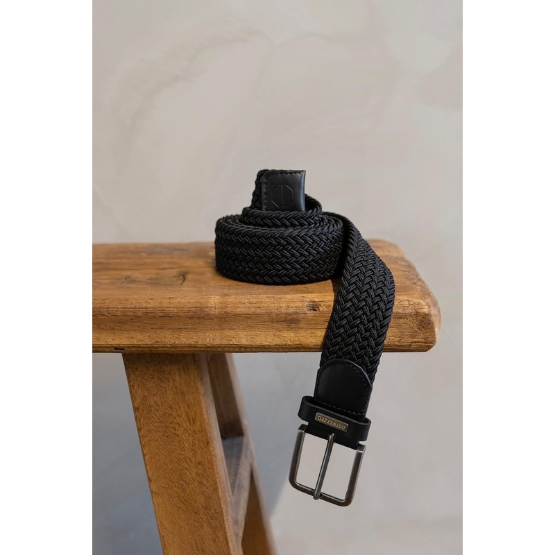 Dstrezzed Men's DS_Braided Belt, Black, 105