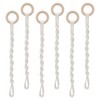 Goufaju 6 Pack Adjustable Macrame Plant Hanger Extenders - Handmade