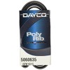 Dayco 5060635 Serpentine Belt , Black