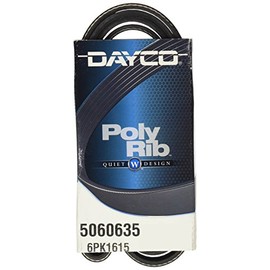 Dayco 5060635 Serpentine Belt , Black