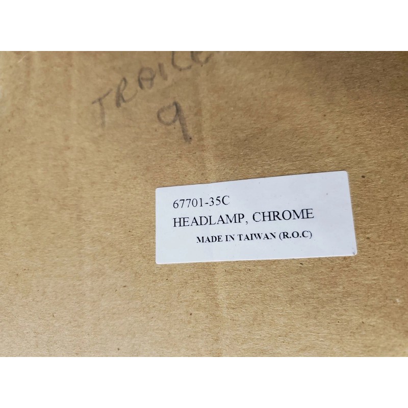 Harley-Davidson drag specialties superior Knucklehead Panhead Harley Springer Headlight UL