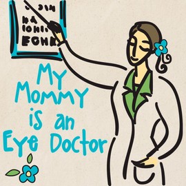 CafePress My Mommy Is An Eye Doctor Tote Bag Reusable Natural Beige Canvas Shopping Bag