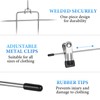 2 Pack Foldable 6-Layer Trouser Hangers Space Saving Metal Hangers