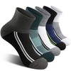 Gonii men ankle socks for men athletic running Cushion Quarter