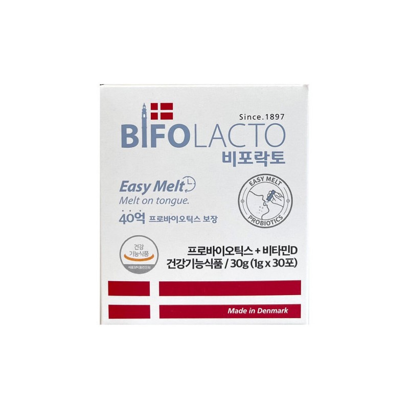 Bifolacto 비포락토 이지멜트 프로바이오틱스 1g x 30포 / 써클 Beforacto