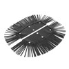 KIMISS Motorcycle Floorboard Fringe, 2Pcs Motorcycle Floorboard Fringe PU Leather