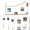 Pumwoy Wall Hanging Photo Display 120 * 90cm, DIY Wood