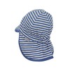 Sterntaler Unisex Schirmmütze mit Nackenschutz, Blau, 53 cm