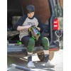 IXS Carve EVO+ Children's Knee Protectors Olive