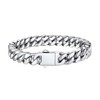 Bestyle 9mm Sturdy Stainless Steel Cuban Bracelet Thick Cuban Link