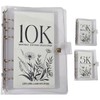 12-Month Envelopes Money Saving Challenge Binder,Budget Binder With Cash Envelopes,12