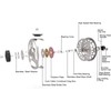MAXIMUMCATCH Maxcatch ECO Fly Reel Large Arbor with Diecast Aluminum