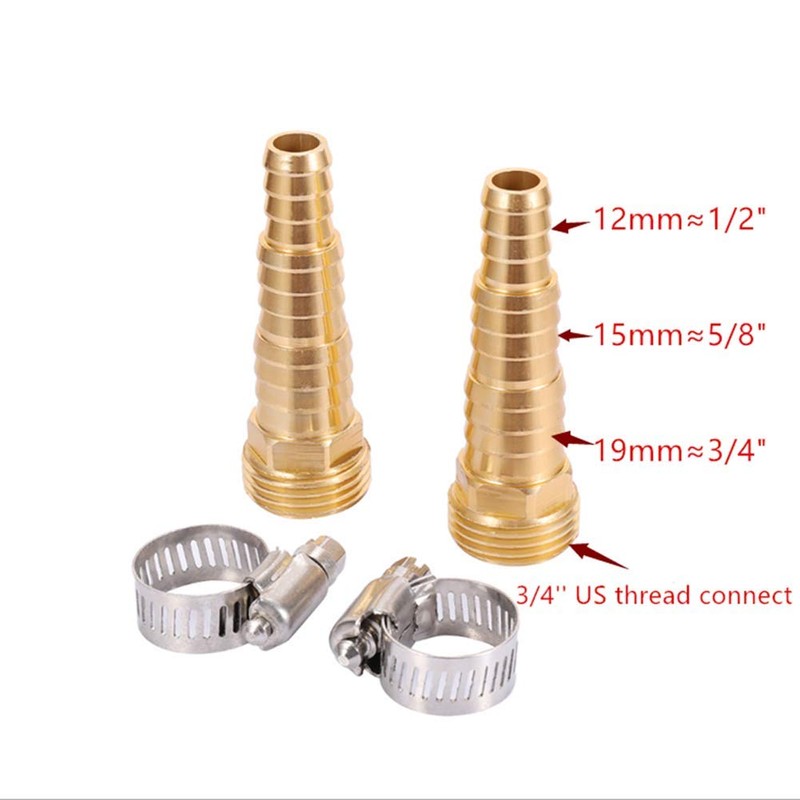 Universal Male Thread 5/8 3/4 1/2 Inch Garden Hose Repair