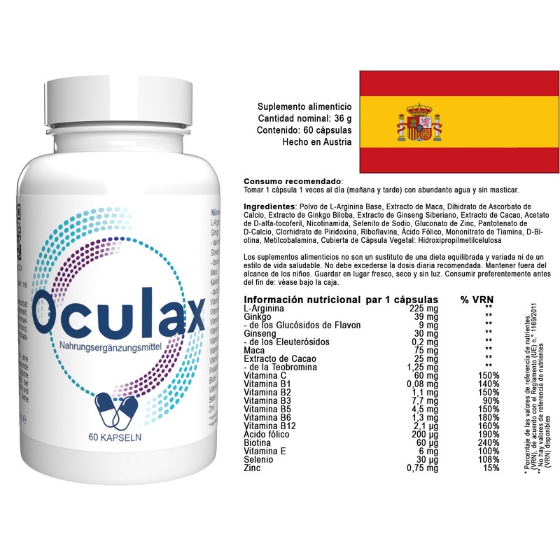 Oculax - 60 capsules