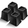 MixDora Bed Risers 5 Inch Heavy Duty Furniture Risers Square