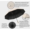 Automatic Windproof Travel Portable Compact Folding Umbrella Auto Open Close/10