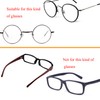 24 Pairs Soft Foam Nose Pads, Self-Adhesive Anti-Slip Eyeglass Nose