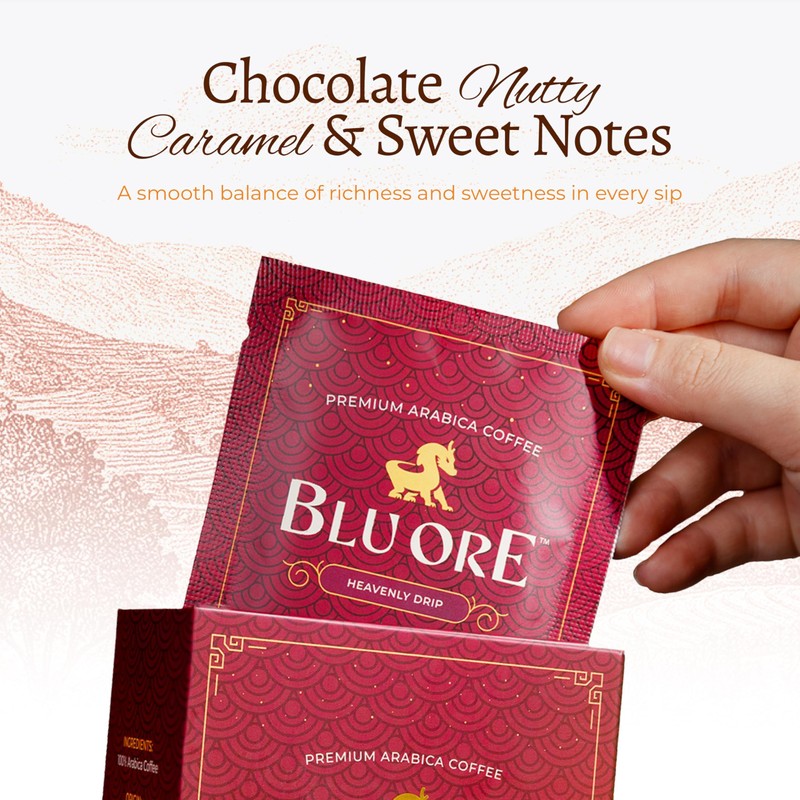 Blu Ore Premium Vietnamese Coffee - Single Serve Pour Over