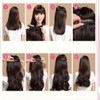 CEXIN Wig, Extensions, Nape of the Neck Wig, Gradation, Clip,
