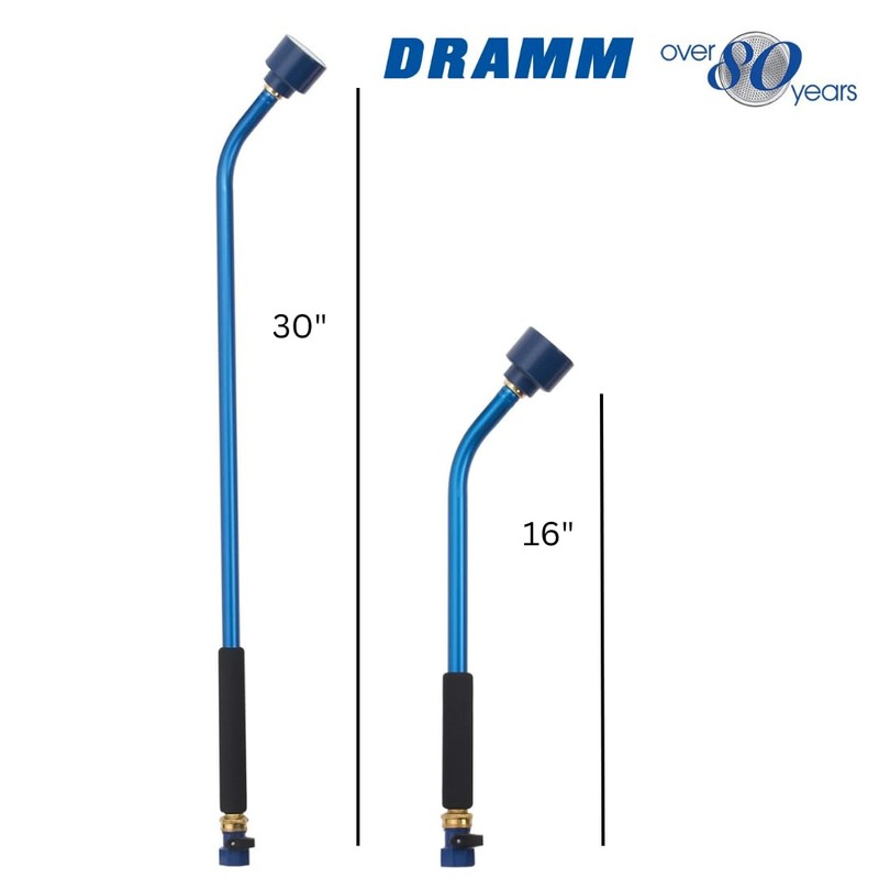 Dramm Sunrise Soft Rain Watering Spray Wand – 30” Long,