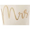 Mud Pie Wedding Mrs. Canvas Tote Bag