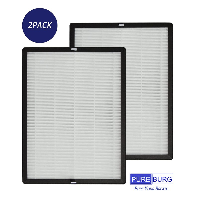 PUREBURG TT-AP007 True HEPA Replacement Filter Compatible with TaoTronics TT-AP007