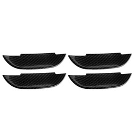 RAGBUSCLE Car Outer Door Handle Bowl Cover Decor, Carbon Fiber Exterior Door Handle Bowl Cover Trim Frame Decor, Compatible with Dodge Charger 2015-2022