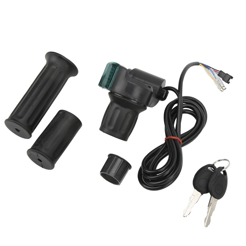 Electric Bike Twist Throttle Grip Set Universal Speed Governer with